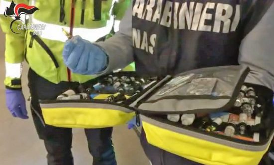 Carabinieri dei Nas - Controlli sulle ambulanze
