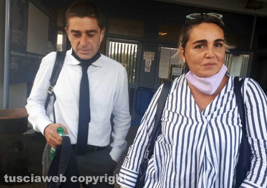 Tribunale - I difensori di Andrea Landolfi, Fabrizio Nobili e Serena Gasperini