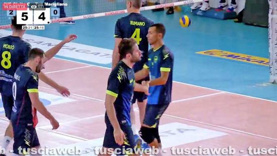 Civita Castellana - La finale tra la Jvc Civita Castellana e Tya Marigliano