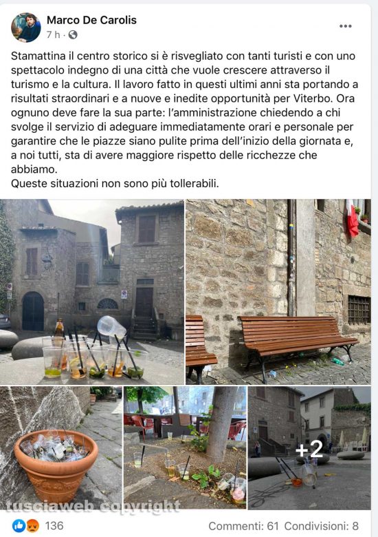 Viterbo sporca - Il post di De Carolis