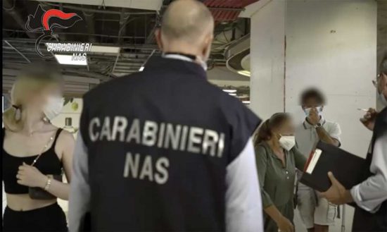 Controlli dei Nas sul corretto uso delle mascherine