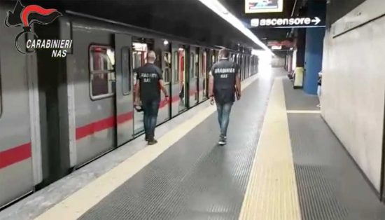 Controlli dei Nas sul corretto uso delle mascherine