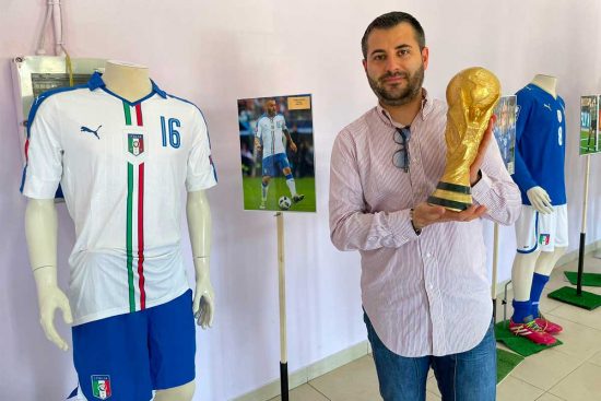 La mostra "Un secolo d'Azzurro" fa tappa a Civita Castellana