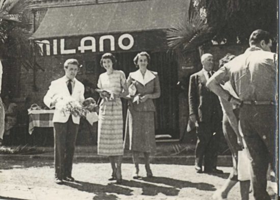 Le sorelle del re Costantino di Grecia al Milano di Acquapendente