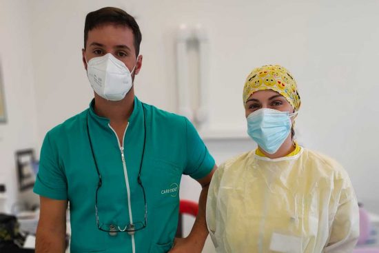 Staff clinico: Dott. Alberti e Romina (Assistente)