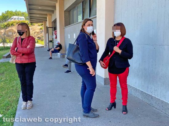 Viterbo - Belcolle - Vaccini in vista della maturità - genitori in attesa