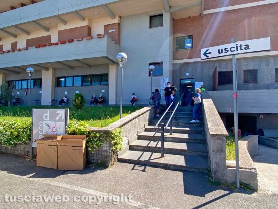 Viterbo - Belcolle - Il palazzetto di malattie infettive
