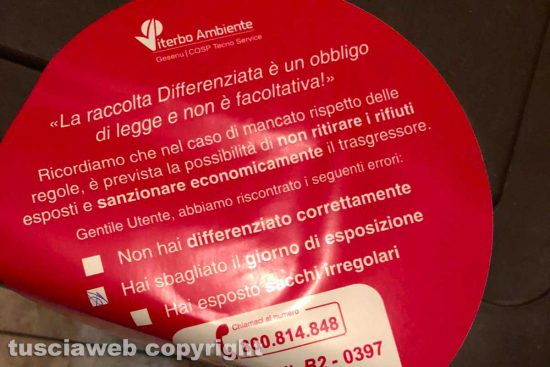 Il bollino di Viterbo ambiente