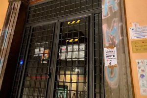 Viterbo - Uno dei manifesti di Azione studentesca