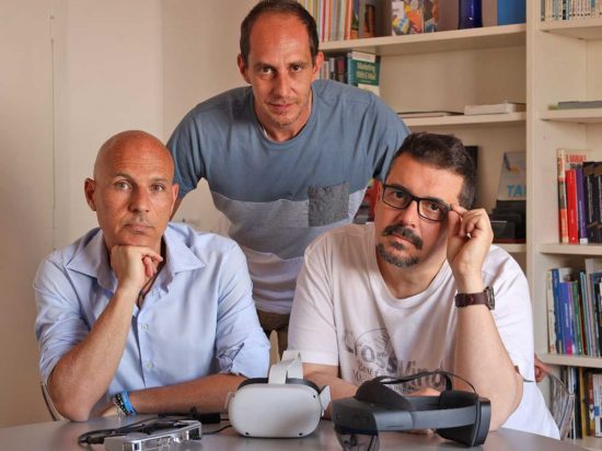 Alessio Alessandrini, Alessandro Angelelli e Roberto Mancini, co-founder di CuDriEc