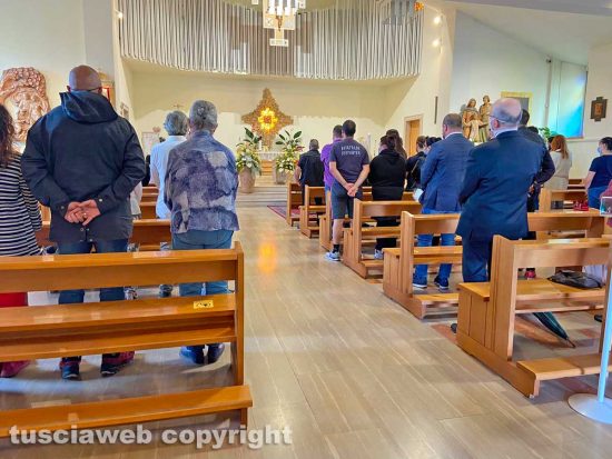 Viterbo - I funerali di Giuseppe Santoni