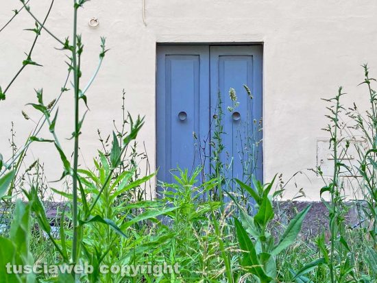 Viterbo - Il caseggiato popolare tra via Vagni e via del Massaro
