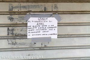 Viterbo - Una delle attività di Luca Selis