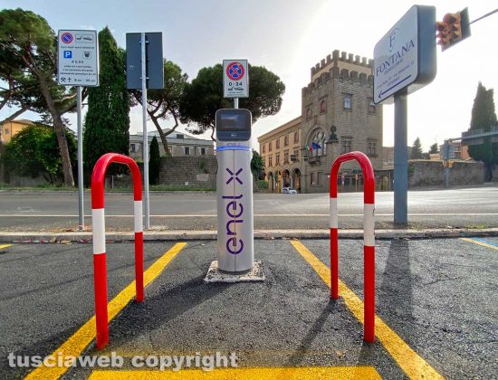 Viterbo - Il parcheggio di viale Raniero Capocci