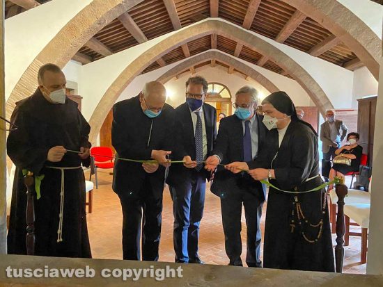 Viterbo - L'inaugurazione della cappella delle reliquie