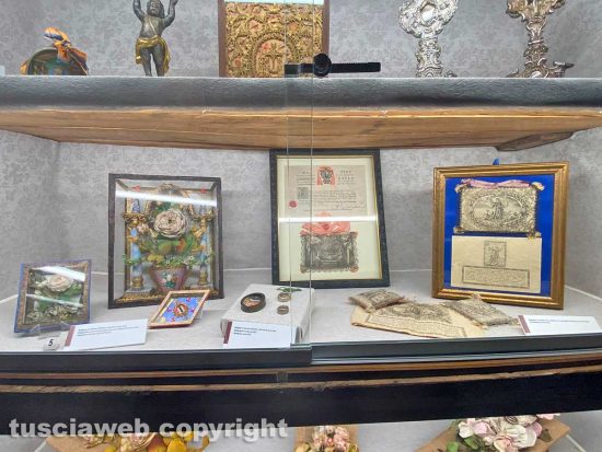 Viterbo - Le reliquie del monastero di Santa Rosa