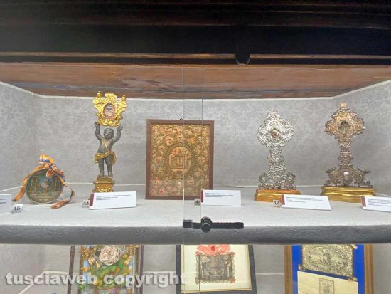 Viterbo - Le reliquie del monastero di Santa Rosa