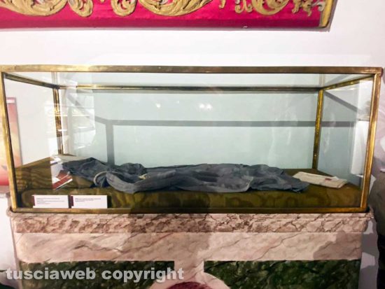 Viterbo - Le reliquie del monastero di Santa Rosa