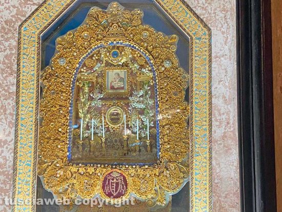 Viterbo - Le reliquie del monastero di Santa Rosa