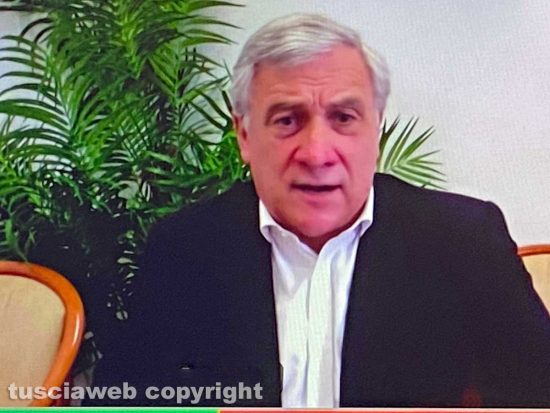 Viterbo - L'europarlamentare Antonio Tajani
