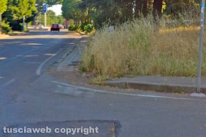 Viterbo - Incuria a Santa Barbara