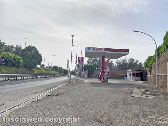 Un distributore Ewa a Viterbo