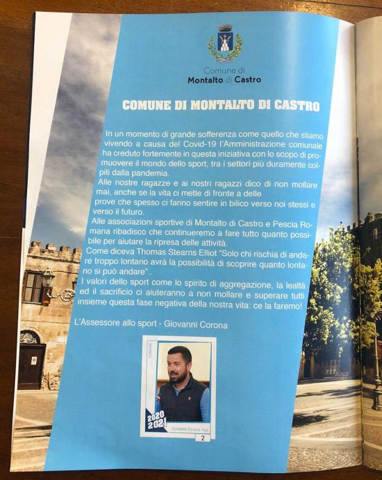 L'album di figurine di Montalto di Castro