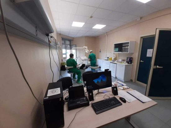 Ospedale Sant'Anna - Gli spazi per i servizi odontoiatrici