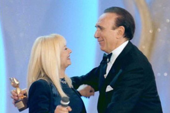 Pippo Baudo e Raffaella Carrà