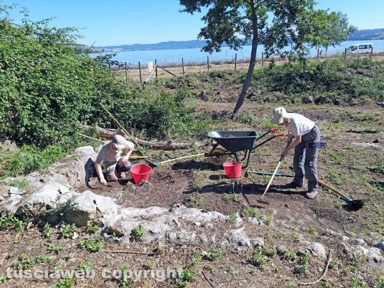 Montefiascone - Gli scavi archeologici a Piana del Lago