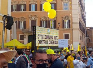 Roma - La Lega alla manifestazione della Coldiretti 