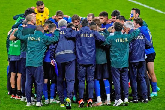 Sport - Calcio - L'Italia in campo