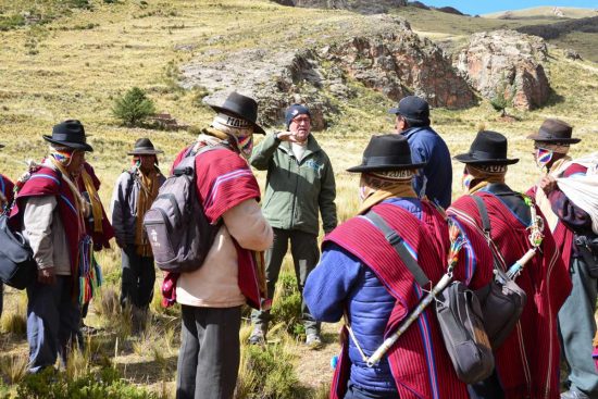Claudio Margottini a Tiwanaku, Bolivia