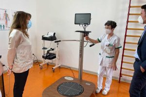 Bagnoregio - Daniela Donetti in visita alla Casa della salute