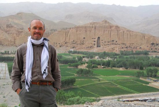 Claudio Margottini a Bamiyan, Afghanistan