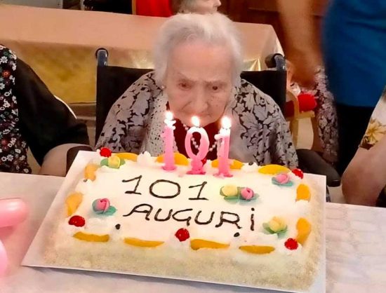 Andreina Bensi festeggia 101 anni
