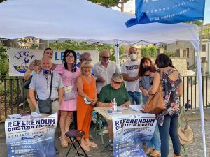 Lega Viterbo in piazza per la riforma del Csm