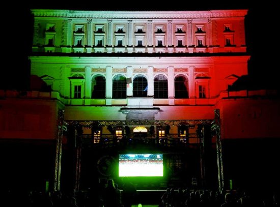 Caprarola - Palazzo Farnese tricolore