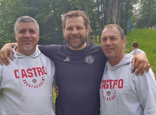 Andrea Gargiullo, Martin Castrogiovanni, Stefano Pergolesi