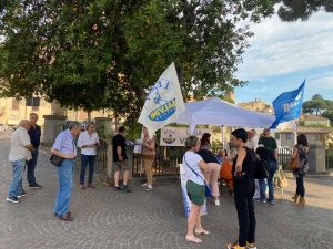 Lega Viterbo in piazza per la riforma del Csm