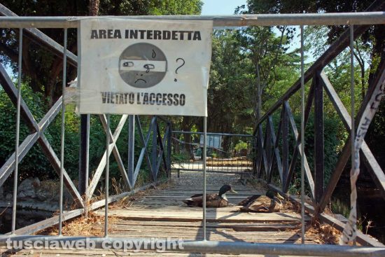 Viterbo - Il laghetto d'Anna a pratogiardino Lucio Battisti