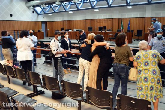 Processo Landolfi - La gioia dopo la sentenza