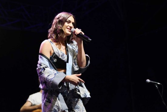 Gaia in concerto al castello di Santa Severa