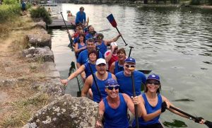 Sport - Canottaggio - La squadra master dell'Etruria Dragon