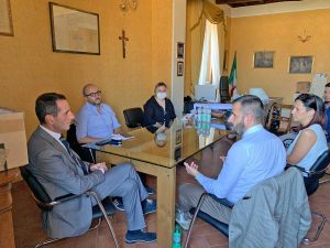Gli amministratori di FdI incontrano Pappalardo (Enit)