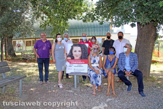La conferenza stampa Viterbo 2020 a Santa Barbara