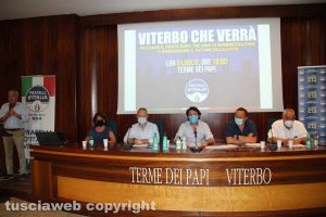 Viterbo - L'incontro di Fratelli d'Italia alle Terme dei Papi