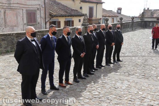 Viterbo - Cerimonia per la nascita della delegazione viterbese dell'accademia Mauriziana