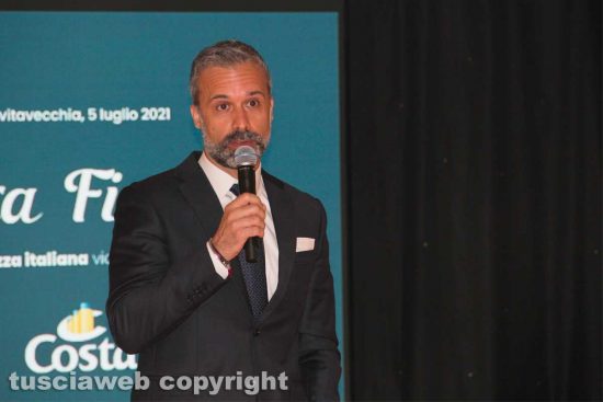 Il direttore generale di Costa crociere Mario Zanetti