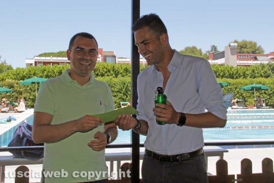 Sport - Tennis - L'evento al Tc Viterbo - Barili e Saggini